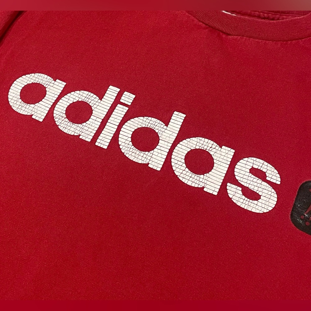90s Made In USA Adidas Long Sleeve Shirt